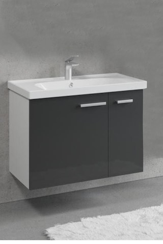 Denko Terra 80 Cm Mdf Banyo Dolabı Alt Modülü Çok Renkli