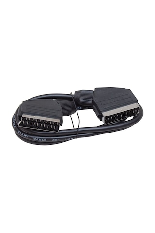Scart Scart Kablo Standart 1.2 Metre 7 Mm Poşetli Elektromer 522