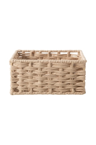 Mudo Home Gına Naturel Düzenleyici Sepet 26x26x12 Bej