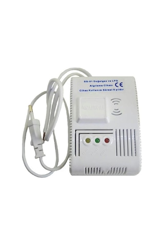 Safegas SG-03 Doğalgaz ve Lpg Alarmlı Gaz Dedektörü