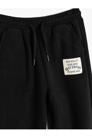 Koton Bağcıklı Cepli Basic Jogger Pantolon Siyah 5wkb40010tk Siyah