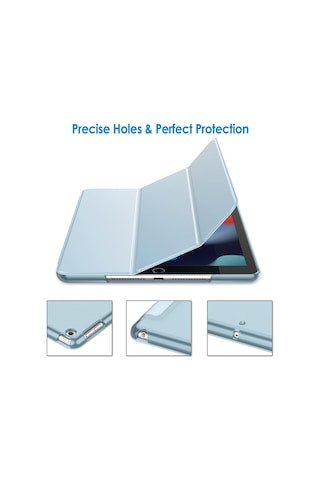 Apple Uyumlu iPad, 8. Ve 9. Nesil 2020 /2021 10.2" Tablet Flip Smart Standlı Akıllı Kılıf Smart Cover