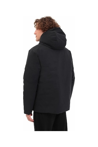 Lumberjack Ml Lucas Coat 1n55 5pr Erkek Şişme Çift Yönlü Mont Siyah