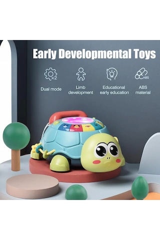 Kaplumbağa Öğrenme Makinesi Yürümeye Başlayan Çok Fonksiyonlu