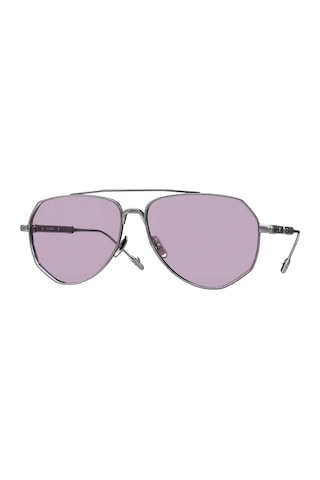 Philippe V N27 Gümüş Pembe Fotokromik Titanyum Unisex Güneş Gözlüğü Gümüş