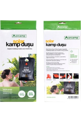 Orcamp Solar Kamp Duş 20 Lt