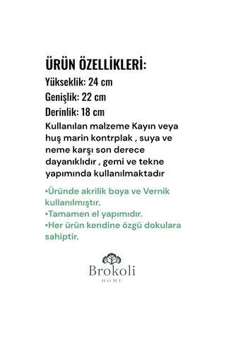 El Yapımı Ahşap Kuş Yuvası Dekoratif Kuş Evi Bahçe Balkon Dekorasyon Vernikli Kızılağaç