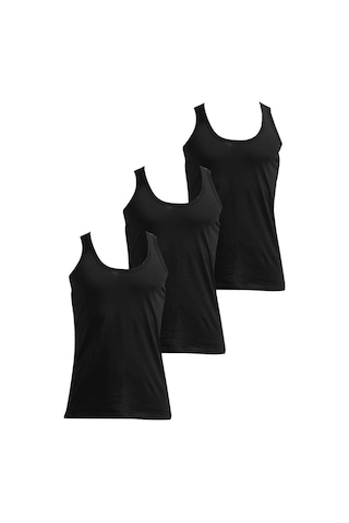 Josejuan 3'lü Erkek Atlet %100 Pamuk Suprem 3300-3'lü Siyah