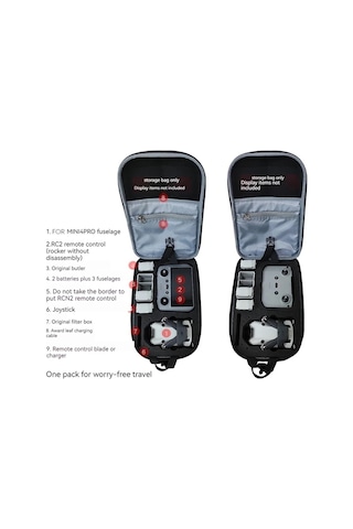Djı Mini 4 Pro Rc 2/rc N2 İçin Tek Askılı Omuz Göğüs Sırt Çantası