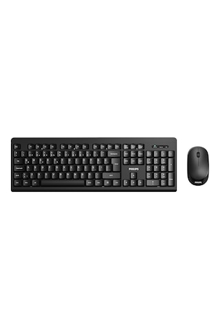 Philips SPT6324 Kablosuz Türkçe Q Klavye & Mouse Seti