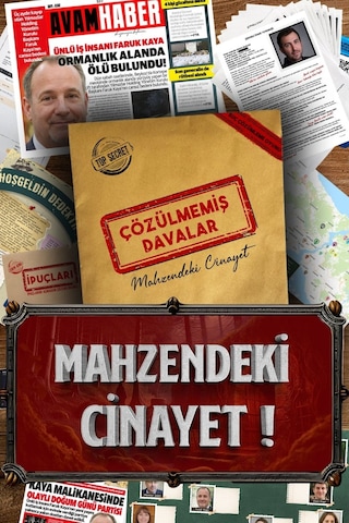 Cinayet Çözme - Dedektif Oyunu - Suç Çözümleme Kutu Oyunları - Mahzendeki Cinayet - Cinayeti Çöz
