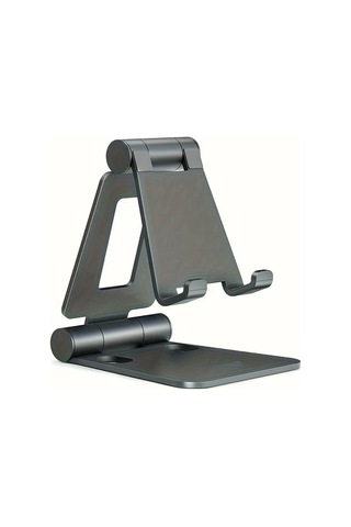 Xuweiwei Ayarlı Alüminyum Alşım Evrensel Mobil Cihaz Tutucu Gümüşi Dayanıklı Taşınabilir Gümüşi