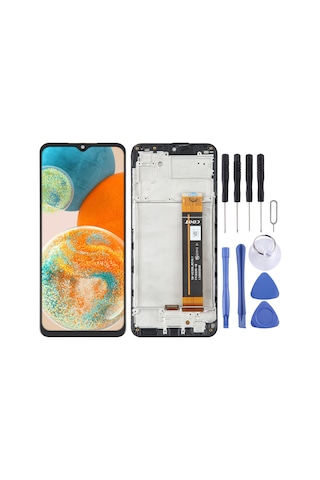 Samsung Uyumlu Galaxy Sm-a235 A23 Ekran Lcd Full Çıtalı