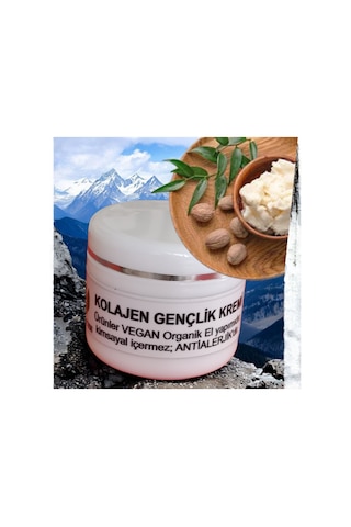 Gençlik Yüz Kremi Afrika Shea Yağı Yoğun Nemlendirici Shea Yağı %100 Saf, Doğal, Organik 30ml