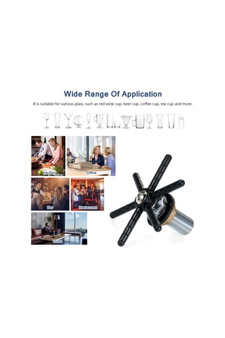 Yuntech01 Mutfak/bar/kafe İçin Gömülü Tip Çelik+abs Cam Yıkama Aleti, Su Grubuyla Direk Bağlanabilir