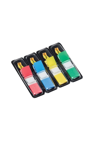 3M Post-It 683-4 Yapışkanlı Film Index Siyah Dispenserli