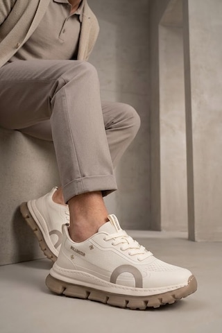 Bulldozer Buldozer 261410 Erkek Klasik Sneaker Bej