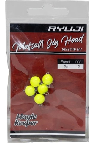Ryuji Yellow Uv Jig Head Mafsalı 7gr 7gr