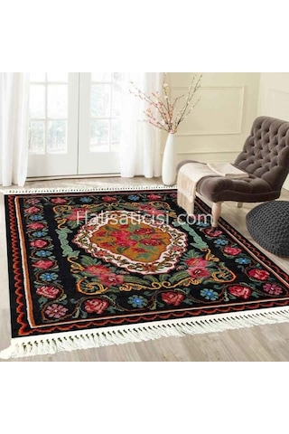 Prizma Halı Vintage Kilim V-6009 Çok Renkli