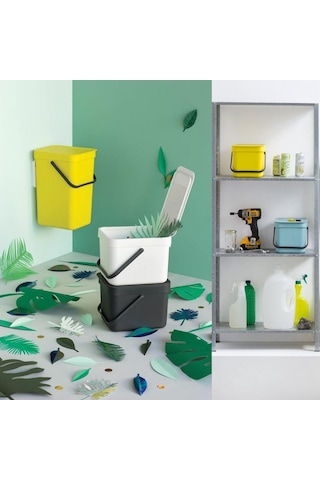 Brabantia Çöp Atık Bidonları 16 Litre Gri109966