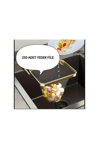 250 Adet Yedek File Şeffaf