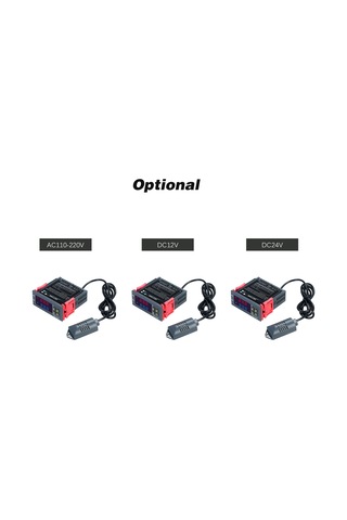 Ranyeek Sht2000 Akıllı Sıcaklık Ve Nem Kontrol Cihazı -20 C/+60 C 0-100%rh Röle Çıkışlı Abs Malzeme Ac110-220v