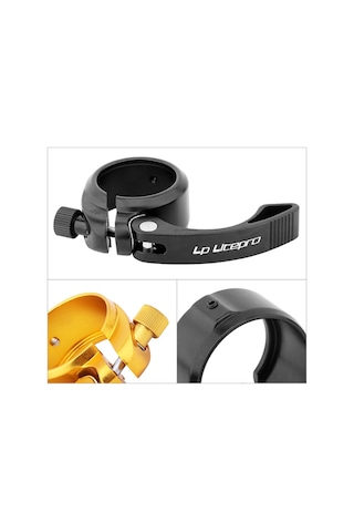 Neevoyu Alüminyum Bisiklet Oturma Tüp Klembi 41mm Çap 33.9mm Oturma Tüpü İçin Kırmızı Kolay Kurulum Kırmızı