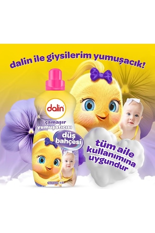 Çamaşır Yumuşatıcı 1500ml Düş Bahçesi 3 Lü Set Bebeklere Özel