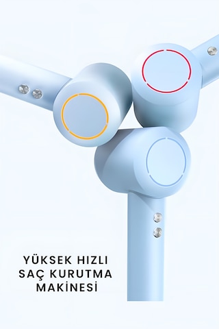 X116se Iyonlu Saç Kurutma Makinesi Mavi - 654433146