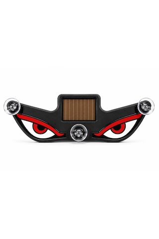 Solar Devil Eyes Araç Işıkları Ön - Arka Cam Güneş Enerjili - Usb Bağlantılı Led Kırmızı-Gri