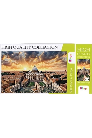 Btoys 500 Parça Puzzle Vatikan Katedrali 9046