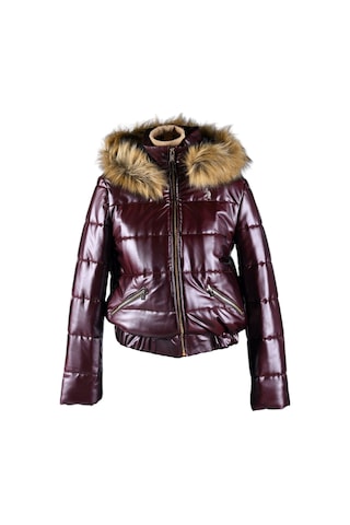 U.S. Polo Assn. Kadın Deri Mont Wp24012 Bordo