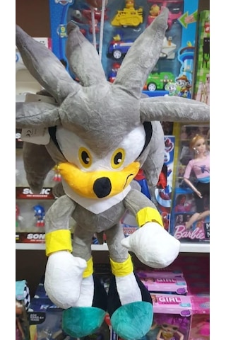 Orijinal Ithal Kumaş Sonic Peluş Oyuncak 40 Cm Shadow Echidnagri