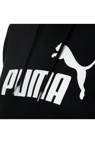 Puma Cropped Logo Tr Kadın Siyah Kapüşonlu Sweatshirt