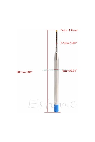 Vki Metal Mavi 1.0 MM. Tükenmez Kalem Yedeği 2'li Hece Kırtasiye