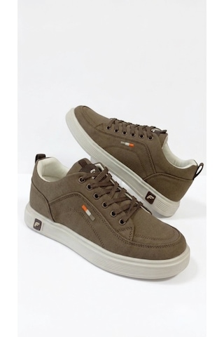 Stil Shoes Frz Erkek Kanvas Keten Ayakkabı Kalın Taban Çok Hafif Ortopedik Günlük Spor 2026 Kahverengi