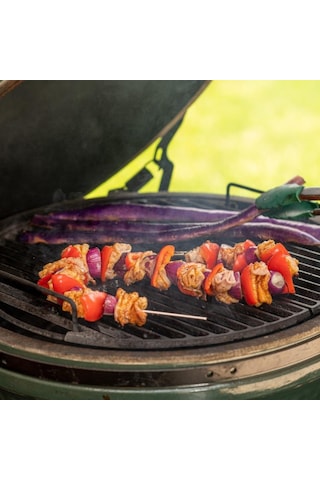 Big Green Egg Bg-120786 Döküm Demir Yarım Izgara Large