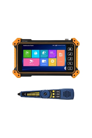 Ayt Novacom Nvc-mfv56 Ip-hd-tvı-cvı-ahd 5.5 İnç Android 10.0 Oled Ekran 1280x720 Cctv Kamera Test Ayarlanama Cihazı