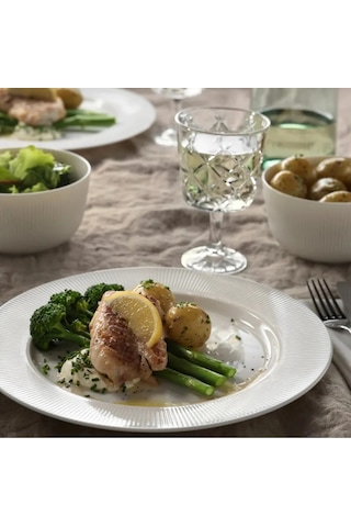 Güral Grande 6'lı Porselen 28 Cm Servis Tabak