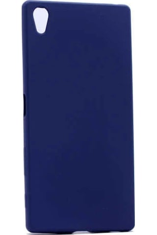 Sony Xperia Z5 Premium Kılıf Zore Premier Silikon Kapak Lacivert