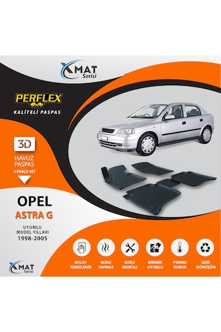 Paspas 3D Havuzlu X-Mat Astra G 1998-2005 - Perflex Pxm-Op03