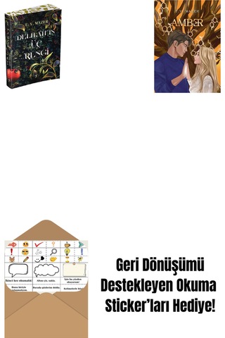 Delilah In Üç Rengi + Amber + Okuma Sticker'ları