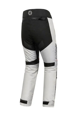 Motoanl Motosiklet Pantolonu Full Korumalı 4 Mevsim Maxdura Kumaş Beyaz Pantolon