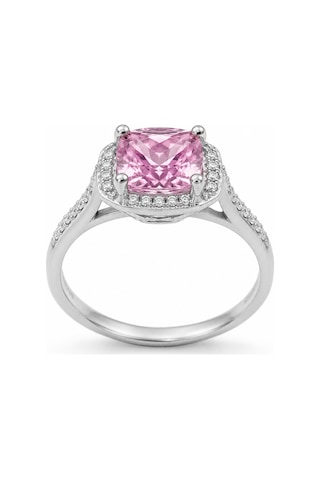 Yazıcılar 14 Ayar Altın Pembe Kraliçe Işıltılı Yüzük 2,40 Gr 903