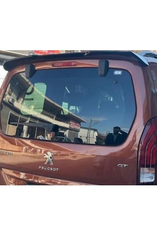 Peugeot Rıfter Spoiler Arka Rüzgarlık Parlak Siyah Boyalı