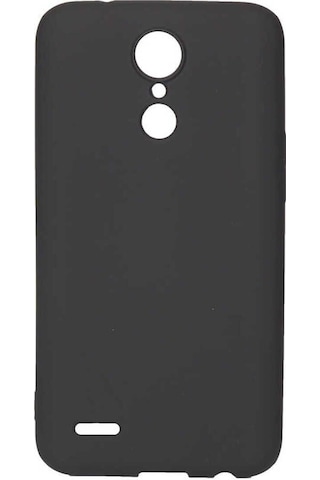 LG Uyumlu K8 Kılıf Zore Premier Silikon Kapak Siyah