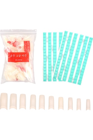 Shineyee 90 Parça Tırnak Yapıştırıcı Macunu & 500 Adet Çıkarılabilir Tırnak Yapıştırıcı Seti - Çok Amaçlı Yeniden Kullanılabilir