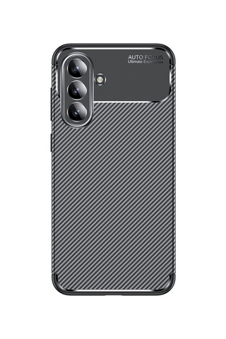Zore Samsung Galaxy Uyumlu A36 Kılıf Omsy Negro Silikon Kapak - Siyah