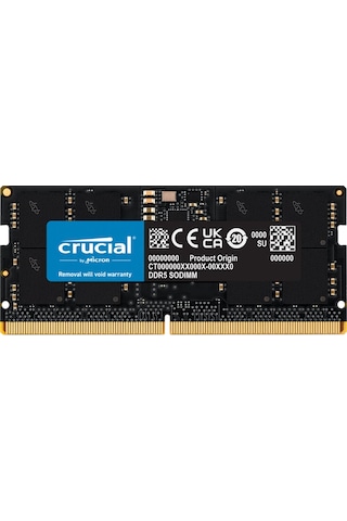 Crucial CT32G48C40S5 32 GB DDR5 4800 MHz CL40 Notebook Ram