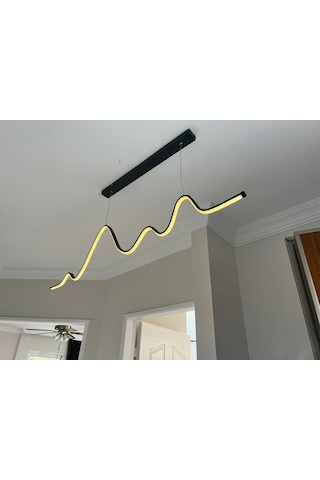 Sarkıt 3 Renk Işık Led Avize 110 cm - Worm